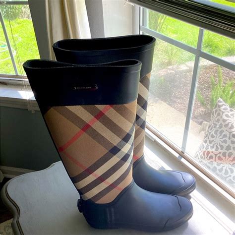 burberry clemence rain boot cheap